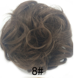 New Trendy Design Women Wavy Curly Messy Hair Bun Synthetic - Amazhona 