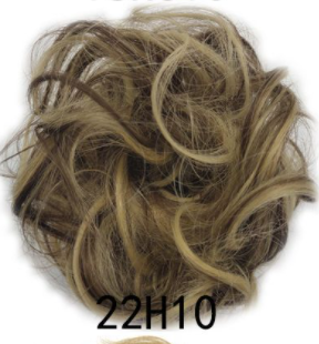 New Trendy Design Women Wavy Curly Messy Hair Bun Synthetic - Amazhona 