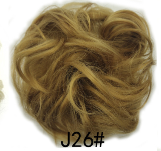 New Trendy Design Women Wavy Curly Messy Hair Bun Synthetic - Amazhona 