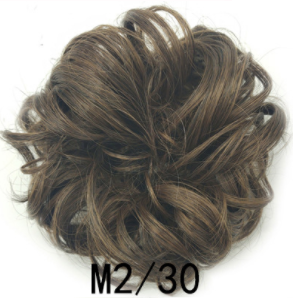 New Trendy Design Women Wavy Curly Messy Hair Bun Synthetic - Amazhona 