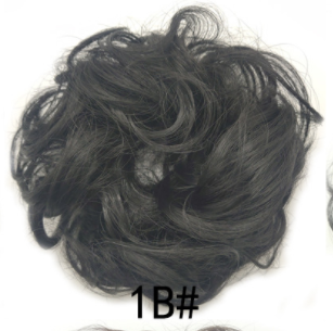 New Trendy Design Women Wavy Curly Messy Hair Bun Synthetic - Amazhona 