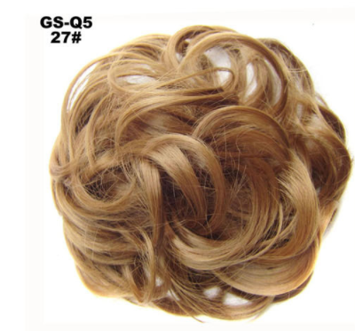 New Trendy Design Women Wavy Curly Messy Hair Bun Synthetic - Amazhona 