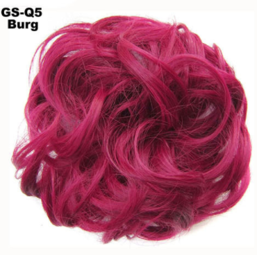 New Trendy Design Women Wavy Curly Messy Hair Bun Synthetic - Amazhona 