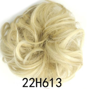 New Trendy Design Women Wavy Curly Messy Hair Bun Synthetic - Amazhona 