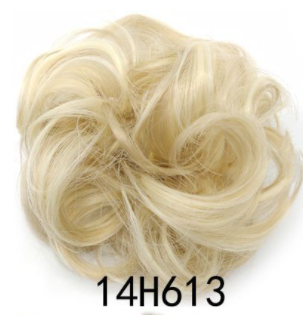 New Trendy Design Women Wavy Curly Messy Hair Bun Synthetic - Amazhona 