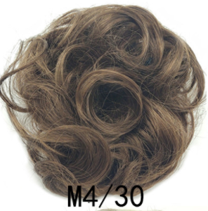 New Trendy Design Women Wavy Curly Messy Hair Bun Synthetic - Amazhona 