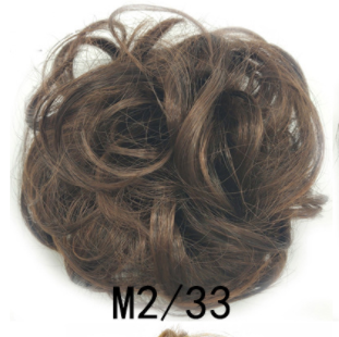 New Trendy Design Women Wavy Curly Messy Hair Bun Synthetic - Amazhona 