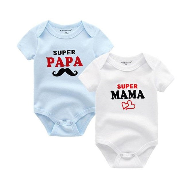 Newborn Baby Clothes Short Sleeve - Amazhona 