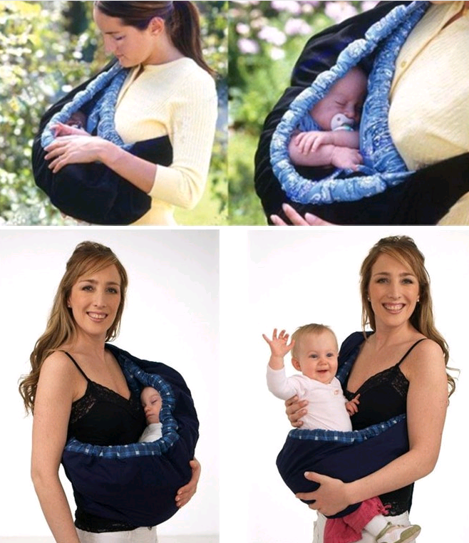 Newborn baby carrier baby carrier back baby belt feeding bag TC cotton baby baby products - Amazhona 