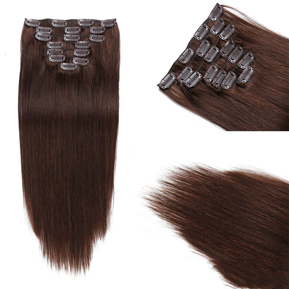 Non-marking hair extension live wig - Amazhona 