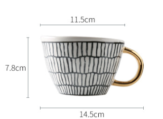 Nordic Irregular Mug - Amazhona 