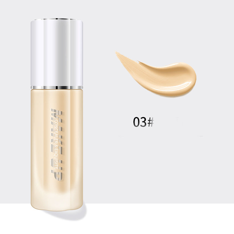 Oil Control Concealer Concentrate Moisturizing Liquid Foundation - Amazhona 