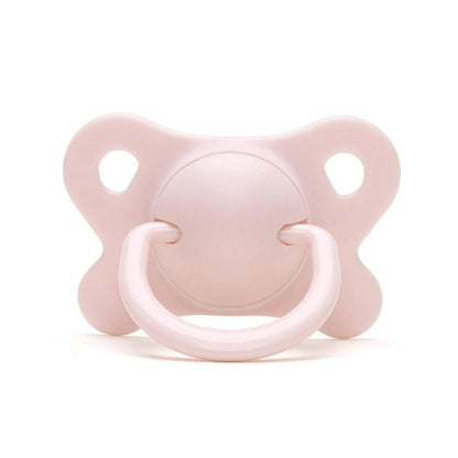 Pacifier Sleeping Baby Pacifier Newborn Silicone Pacifier Super Soft Flat Head - Amazhona 