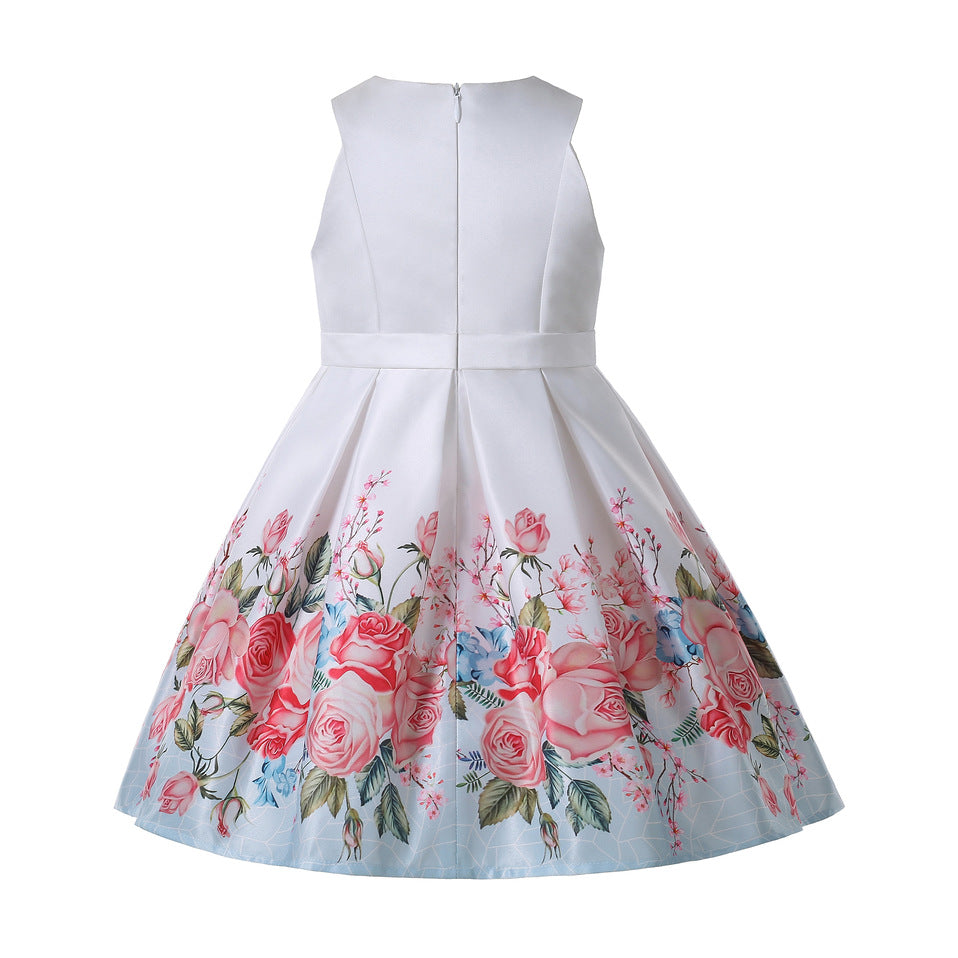 Pettigirl Flower Little Girl Party Dresses Girly Valentine - Amazhona 