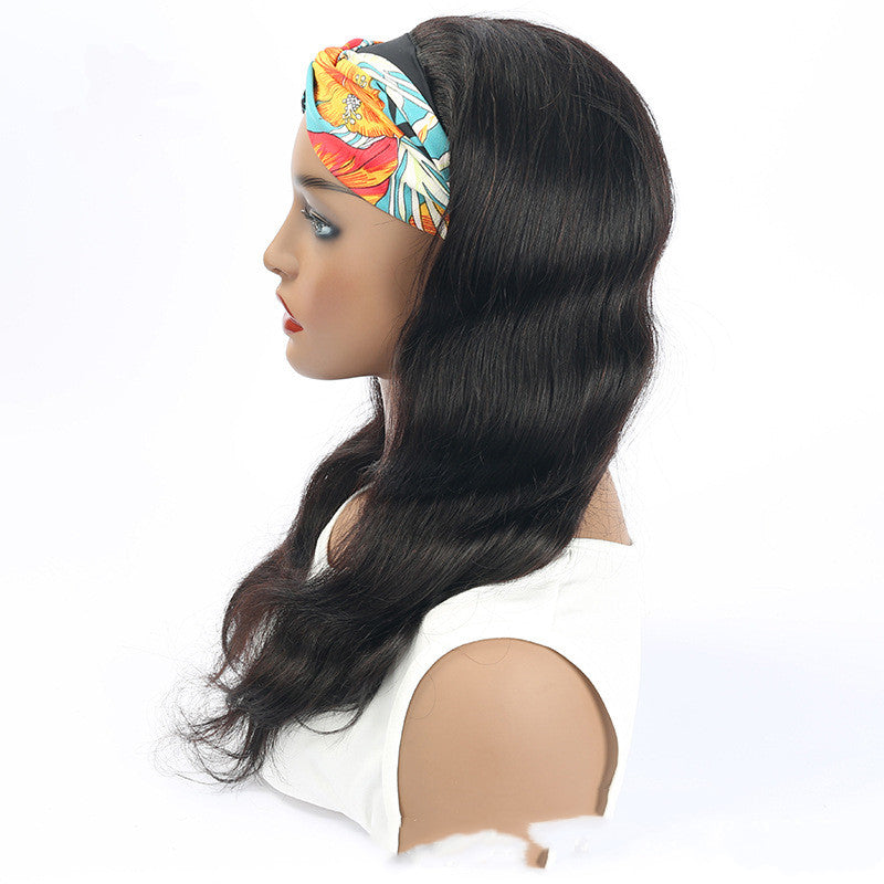 Popular In Europe And America Human Hair Body Wave lace Wig - Amazhona 