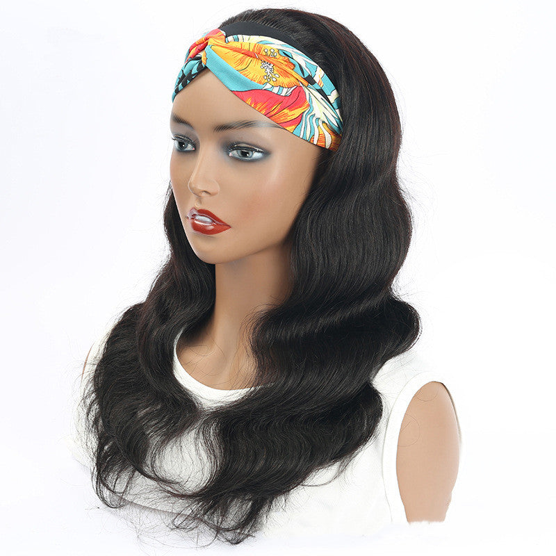 Popular In Europe And America Human Hair Body Wave lace Wig - Amazhona 