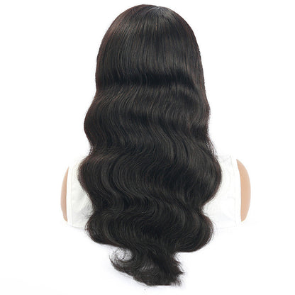 Popular In Europe And America Human Hair Body Wave lace Wig - Amazhona 