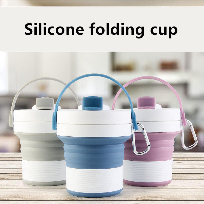 Portable Silicone Folding Coffee Cup - Amazhona 