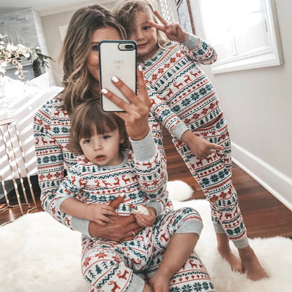 Printed Christmas Family Wear - Amazhona 