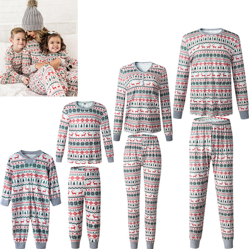 Printed Christmas Family Wear - Amazhona 