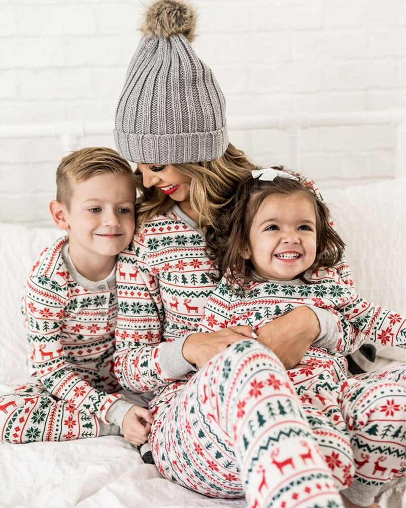 Printed Christmas Family Wear - Amazhona 