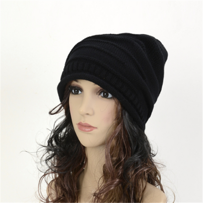 Protect Yourself From The Cold Winter With This Stylish Oversized Slouch Hat - Amazhona 