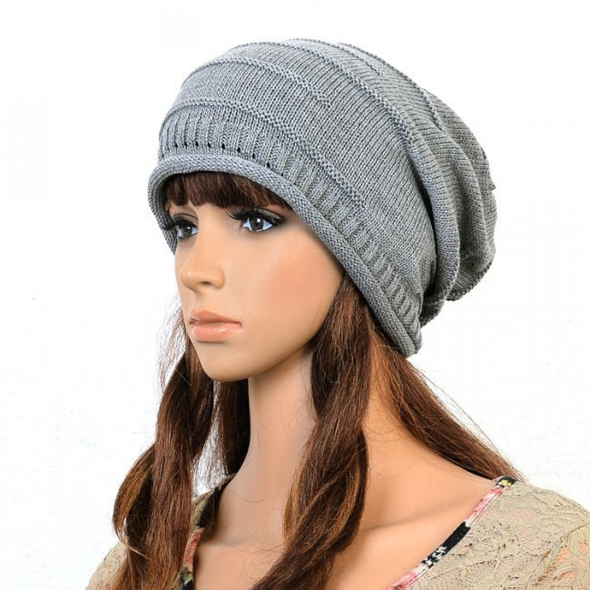 Protect Yourself From The Cold Winter With This Stylish Oversized Slouch Hat - Amazhona 