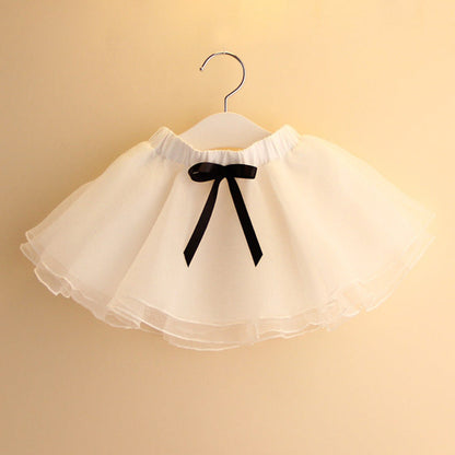 Puffy Skirt Girl Baby Student Short Skirt Dance Gauze Skirt - Amazhona 