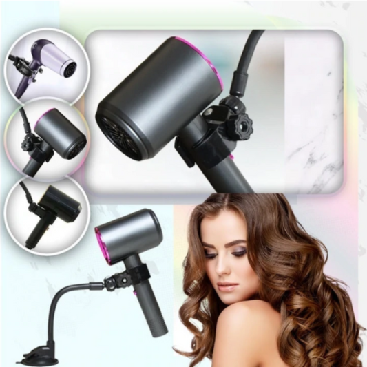 Punch-free Bathroom Hair Dryer Bracket Suction Cup - Amazhona 