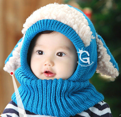 Puppy Conjoined Winter Hat - Amazhona 