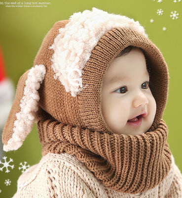 Puppy Conjoined Winter Hat - Amazhona 