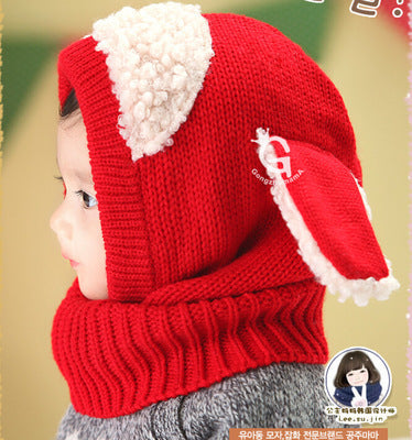 Puppy Conjoined Winter Hat - Amazhona 