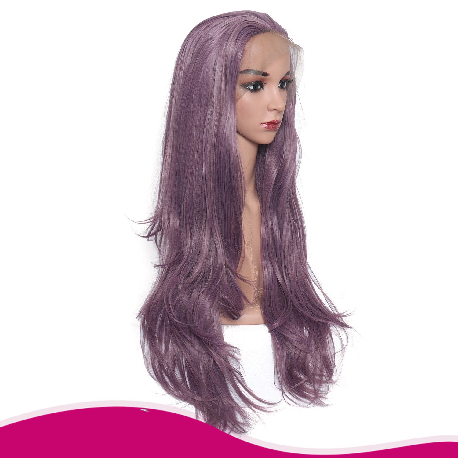 Purple curly hair - Amazhona 