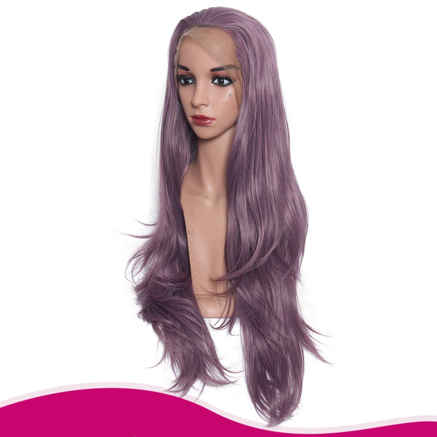 Purple curly hair - Amazhona 