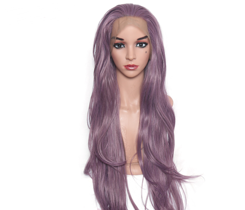 Purple curly hair - Amazhona 