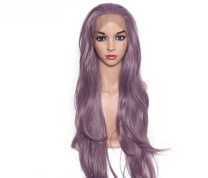 Purple curly hair - Amazhona 