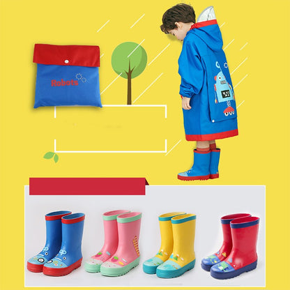 Raincoats for children with large brim - Amazhona 