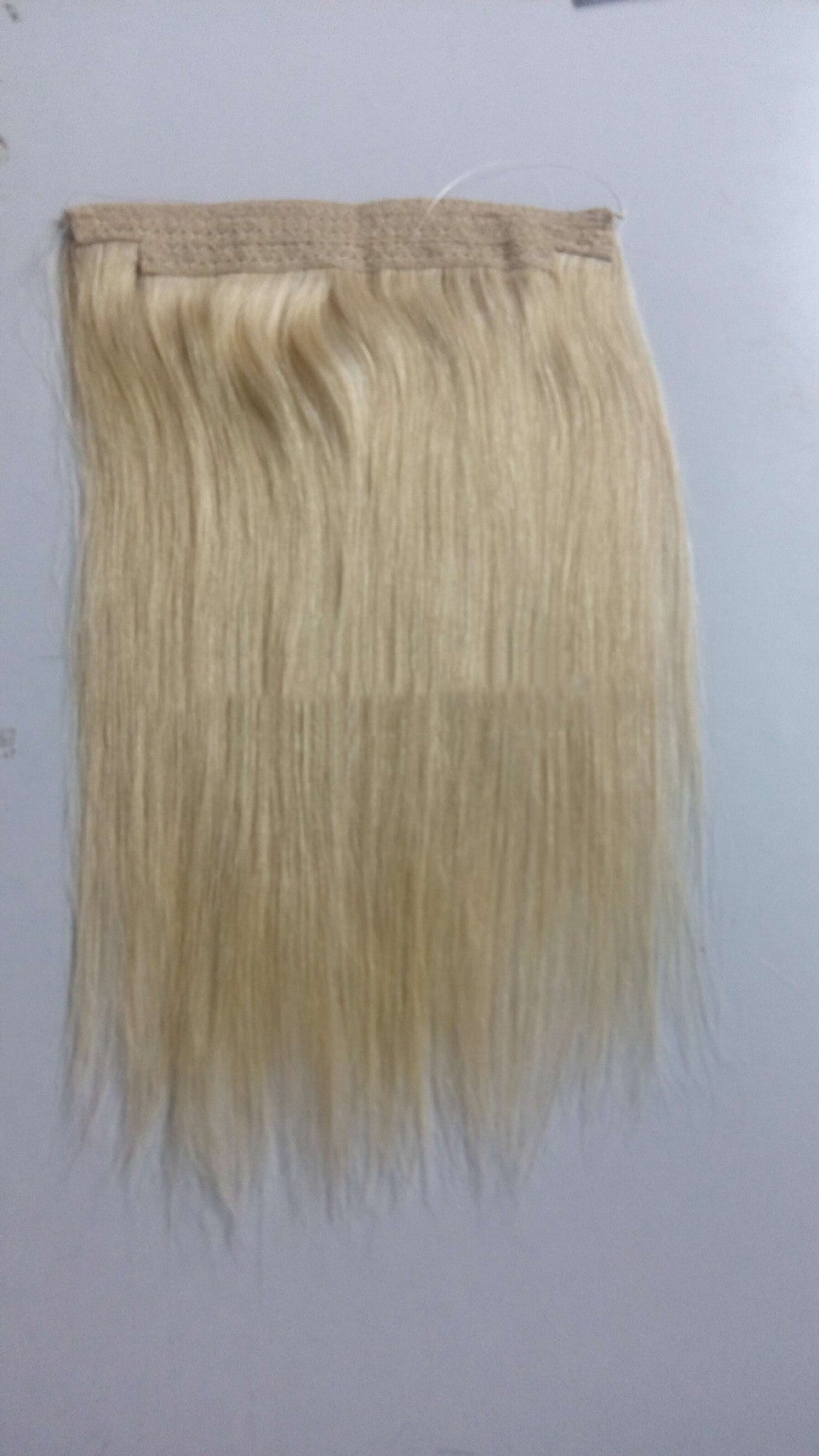 Real hair wig European and American fishing line - Amazhona 