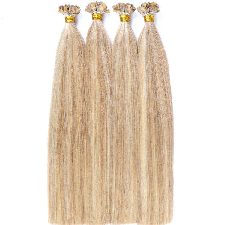 Real human hair seamless flat hair extension - Amazhona 