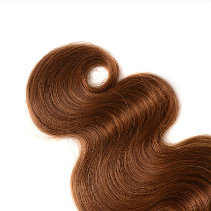 Real person hair with hair curtain fake - Amazhona 