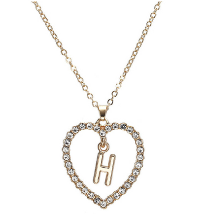 Romantic Love Pendant Necklace For Girls - Amazhona 