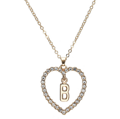 Romantic Love Pendant Necklace For Girls - Amazhona 