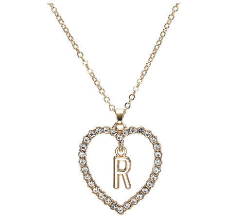 Romantic Love Pendant Necklace For Girls - Amazhona 