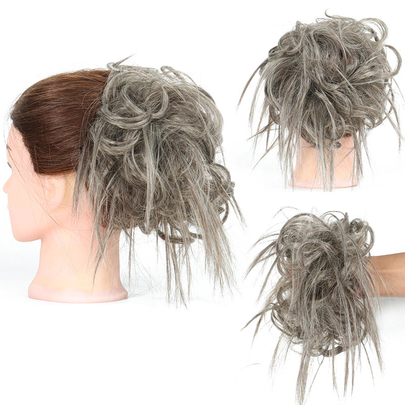 Rubber band chemical fiber wig ring - Amazhona 