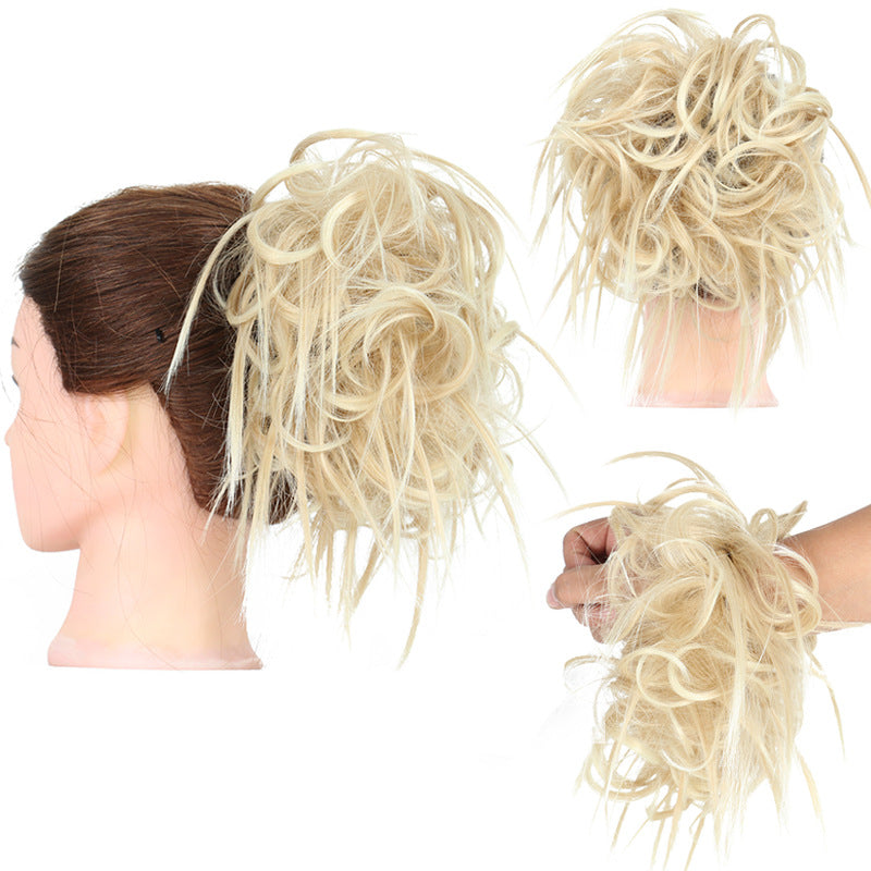 Rubber band chemical fiber wig ring - Amazhona 