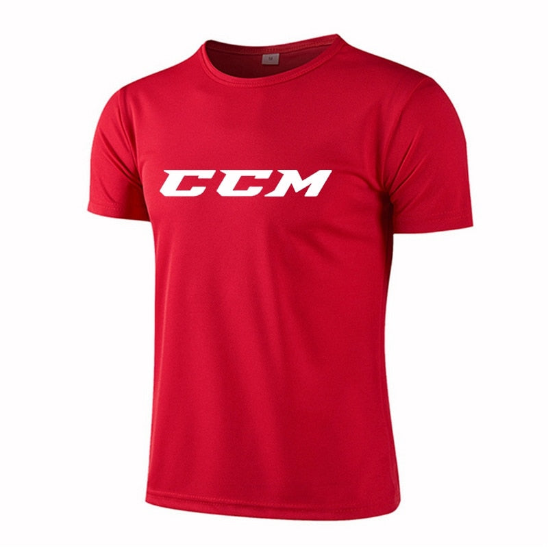 Running Shirts Soccer Shirts CCM Men's Jersey Sportswear Men's Running T-Shirts Quick Dry Compression Sport T-Shirts Fitness Gym - Amazhona 