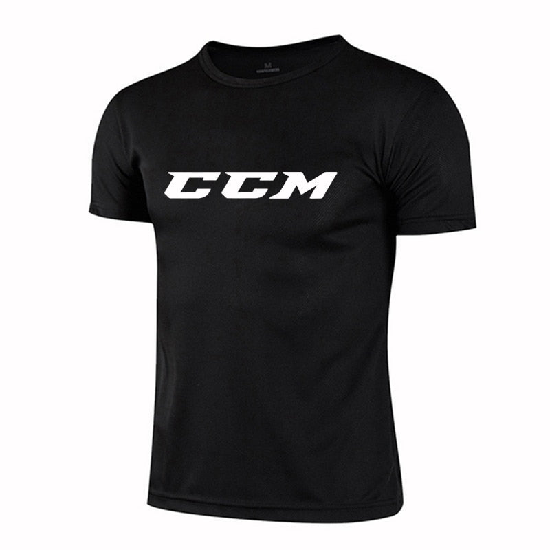 Running Shirts Soccer Shirts CCM Men's Jersey Sportswear Men's Running T-Shirts Quick Dry Compression Sport T-Shirts Fitness Gym - Amazhona 