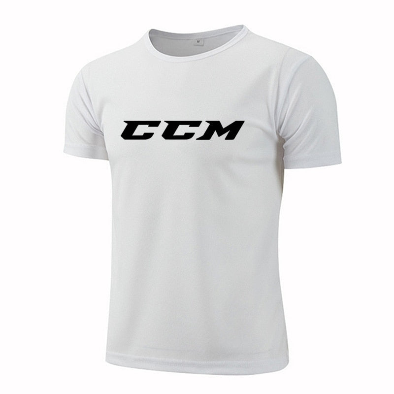 Running Shirts Soccer Shirts CCM Men's Jersey Sportswear Men's Running T-Shirts Quick Dry Compression Sport T-Shirts Fitness Gym - Amazhona 