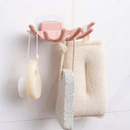 Bathroom Shower Soap Dishes Travel Portable Soap Box Home Wall Mounted Soap Holder Kitchen Sponge Storage Tray Bathroom Supplies - Amazhona 