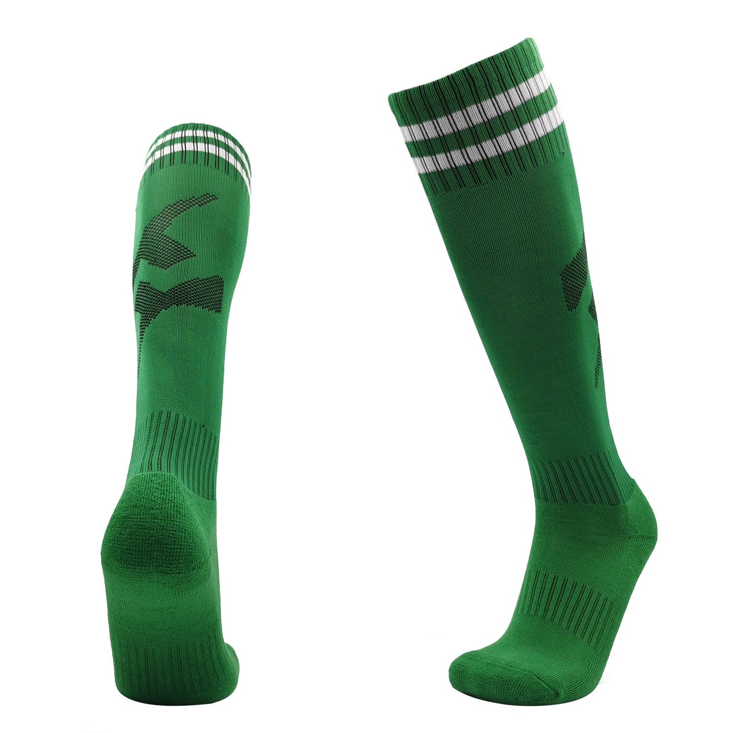 Football Socks High Quality Long Tube Knee Cotton Kids Legging Stockings Soccer Baseball Running Sport Adults Children Socks - Amazhona 